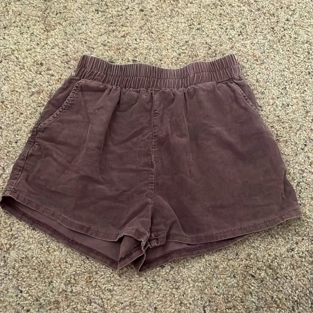 velvet shorts